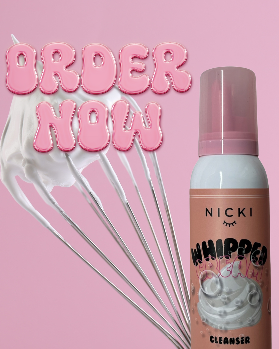whipped lash cleanser (100ML)